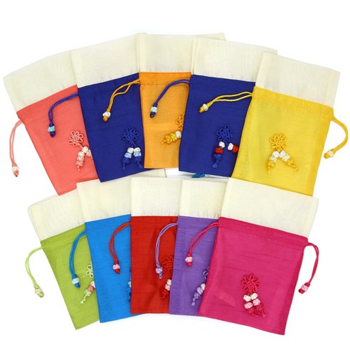 새해를 달콤하고 감사하게 맞이하세요: 간식답례품 복주머니로