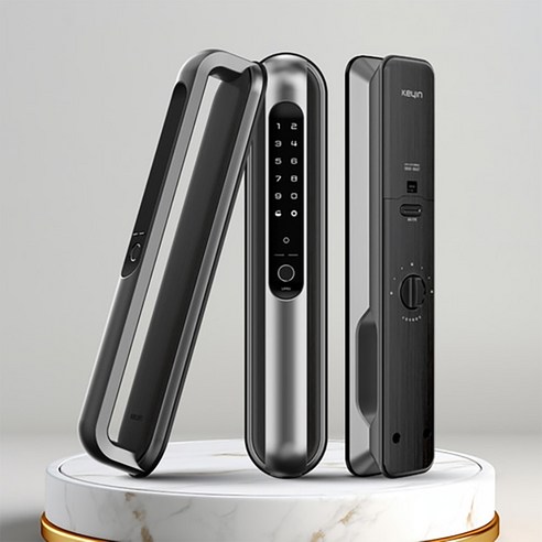키인 Keyin plus LX100C 즉시잠김 스마트 도어락 번호 카드 지문 푸시풀 현관문.설치B지역 무료설치 - 도어락 | 쿠팡