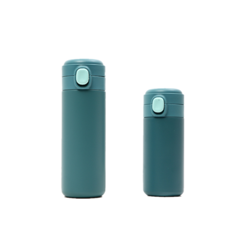 키코에 슬림핏 원터치 보냉 텀블러 2개, 320ml+420ml, 녹색×2