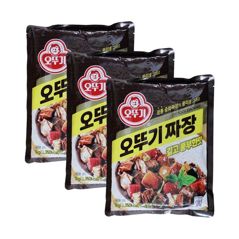 오뚜기 오뚜기 짜장 1kg 3개