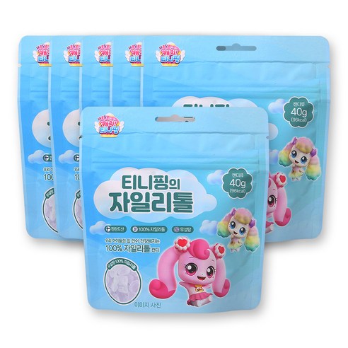 새콤달콤 캐치티니핑 티니핑의 자일리톨, 12개, 40g