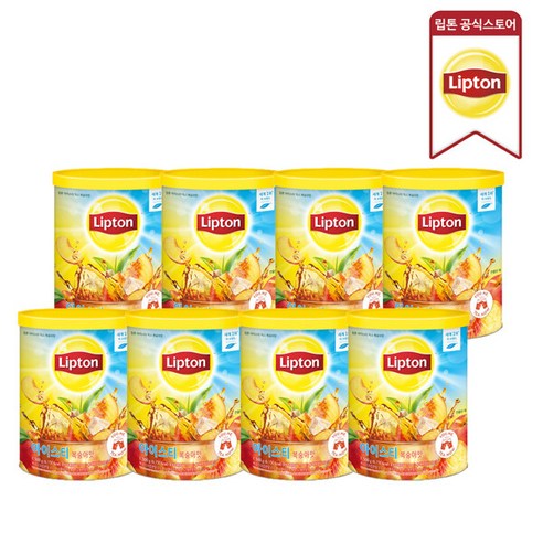 립톤 아이스티 분말 복숭아맛, 1.5kg, 1개입, 8개