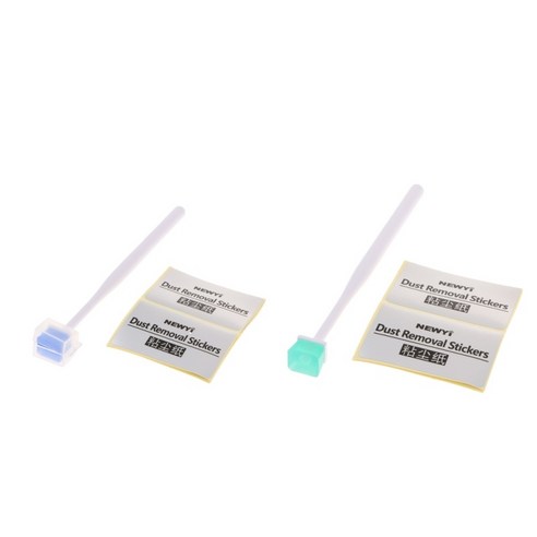 디지털 SLR 카메라 용 2X CCD CMOS 센서 클리닝 펜 브러쉬 클리너 키트, 설명, 블루 그린, 설명