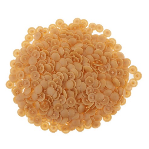 태핑 나사 구멍 덮개 가구 장식 500Pack, 오렌지, 12MM, 플라스틱