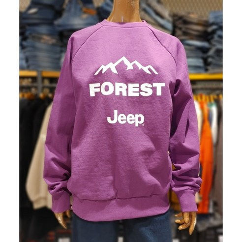 합리적인 가격으로 만나는 가을 스타일, 지프 FOREST 맨투맨