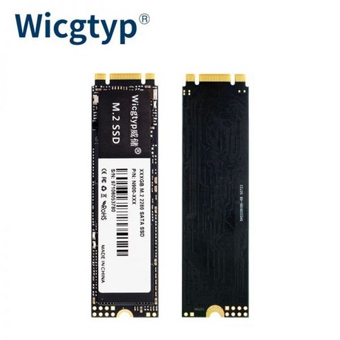 ssd1tb 2 M 내장 디스크 Wicgtyp 하드 M2 SATA3 512GB 1TB SSD 2TB 128GB 드라이브 2280 데스크탑용 NGFF 노트북용 256GB