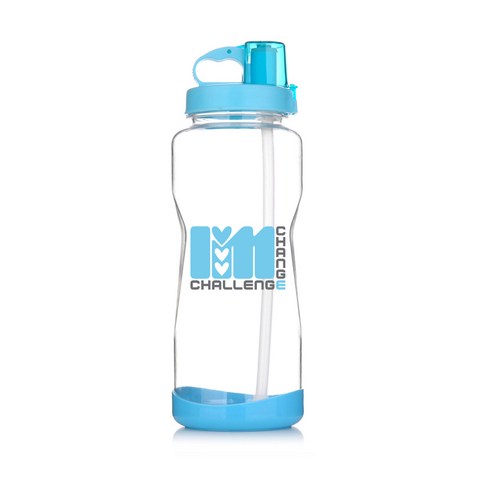 아임 보틀 2리터 빨대 물통, 2L 민트, 1개