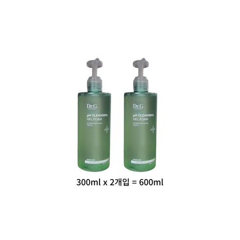 닥터지 약산성 클렌징 젤 폼, 600ml, 1개