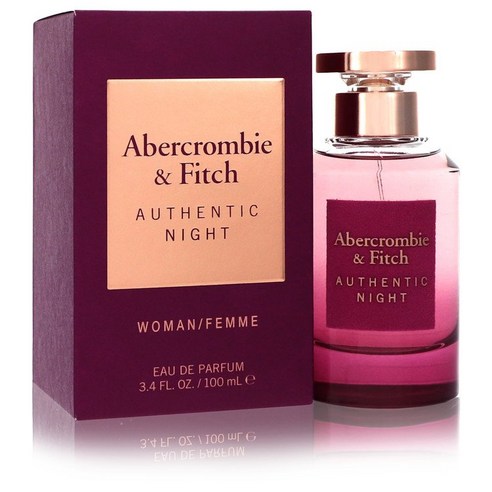 아베크롬비 앤 피치 Authentic Night 여성 향수 100ml, 1개