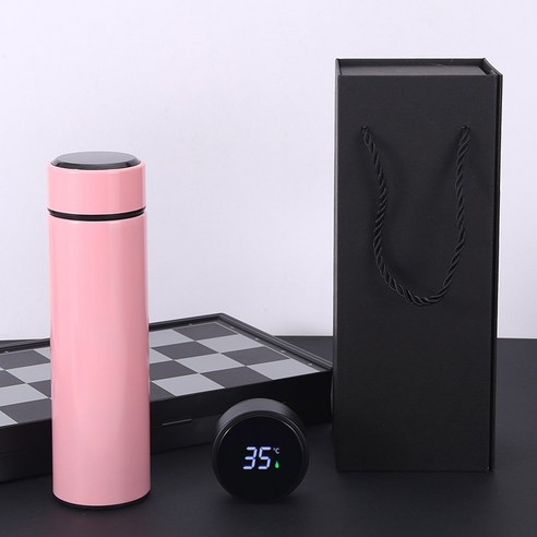 ZZJJC 아이디어 보온병 아이디어 텀블러 아웃도어 보온병, 북유럽 선물 세트, 500ml