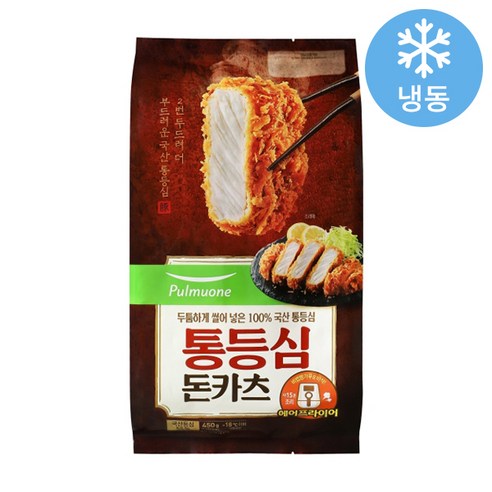 풀무원 통등심 돈카츠 4개, 400g