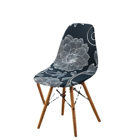 Elastic 의자 커버 Eames 의자 커버 북유럽 쉘 의자 커버 간단한 현대 식당 의자 커버, 고대 운율, 伊姆斯椅套常规款