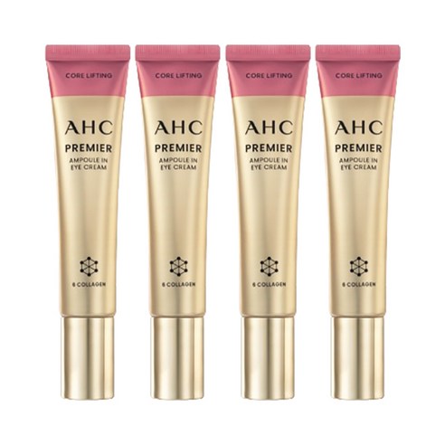 AHC 홈쇼핑 최신상 AHC 아이크림 시즌 12 프리미어 앰플인 40ml 4개+샘플, AHC 아이크림 시즌12