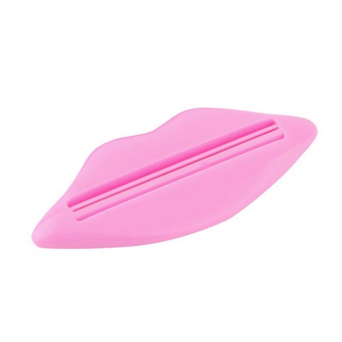홈 다기능 욕실 치약 크림 착취 입술 모양 (핑크와 레드 임의 보내기), 보여진 바와 같이, 하나