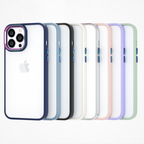 적용하다 iPhone 시리즈용 휴대폰 투명 케이스