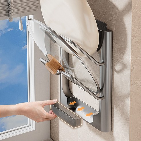 마코제이 무타공 냄비뚜껑 받침대로 주방에 깔끔함을 더하세요!