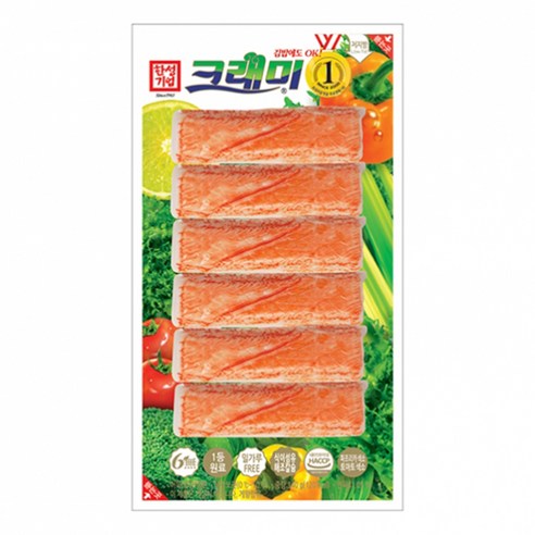 한성마트 크래미 풍미 일품 킹크랩 게맛살 140G, 1개