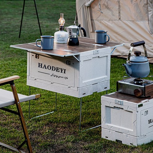 짐 때문에 캠핑 포기하지 마세요! 공간 활용 끝판왕 폴딩 박스!