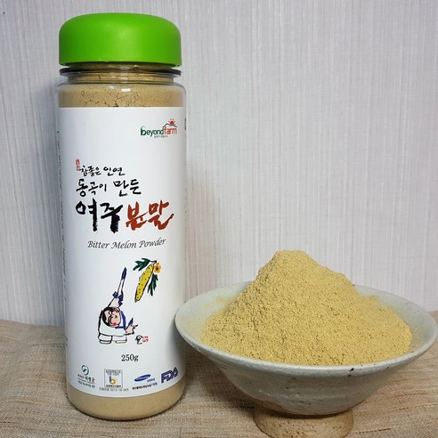 감성영농조합법인 동곡이만든여주분말 (직접 친환경 재배 국산 여주가루), 300g, 3개