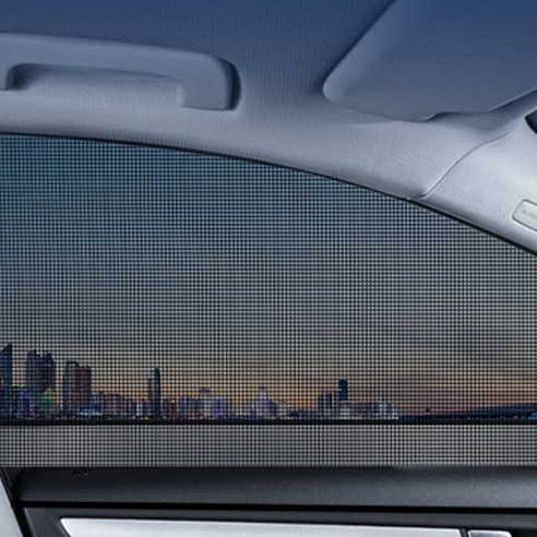 안전하고 편안한 여름철 운전을 위한 혁신적인 차창 모기장