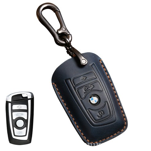 제이비오토 고급 가죽 BMW 키케이스, B타입 네이비