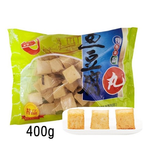 터보마켓중국식품 한길 피쉬볼(두부모양) 샹궈 훠궈 사각오뎅 냉동