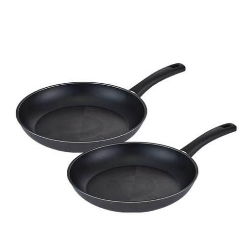 해피콜 몬드 다이아몬드 후라이팬 IH 2종 세트, 블루블랙, 프라이팬 28cm + 궁중팬 28cm, 1세트
