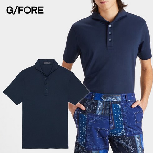 PXG 지포어 골프웨어 남성 반팔 피케 에센셜 폴로 티셔츠 / G4MC0K300 TWLT