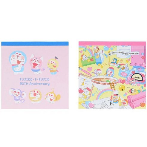 도라에몽 스퀘어 메모지로 소중한 추억을 간직하자