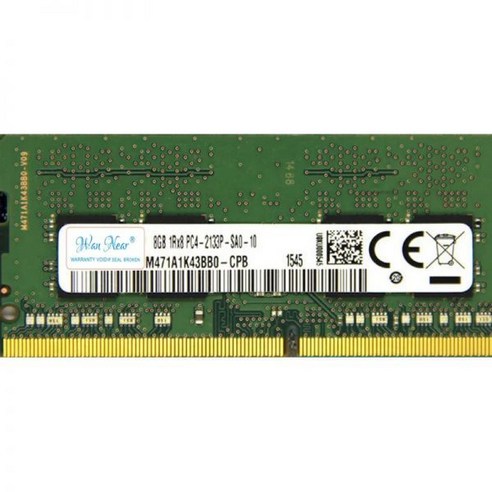 8GB 1RX8 PC4-2133P DDR4 8G 노트북 M471A1K43BB0-CPBSH