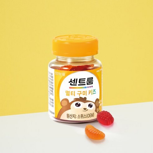 센트룸 멀티 구미 키즈 40구미(80g) 비타민 미네랄 구미젤리, 40정, 80g, 1개