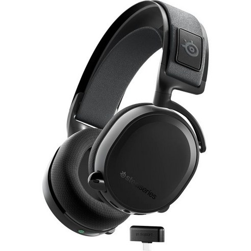 스틸시리즈 Arctis Nova 7 무선 게이밍 헤드셋, Black, Wireless, Arctis 7+