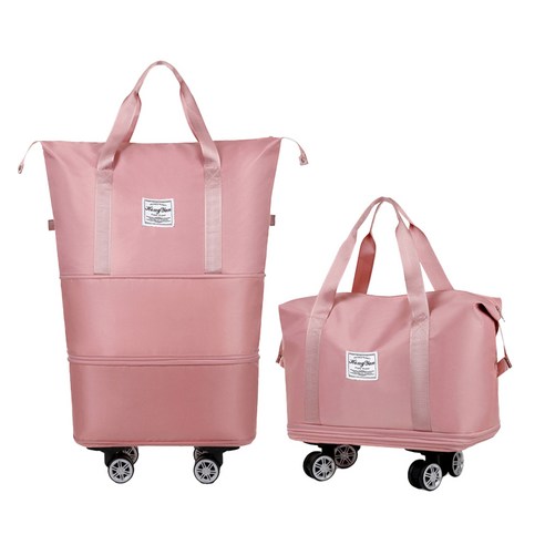 아모란나 여행가방 바퀴 탈부착 3단 확장 폴딩백 접이식 보스턴백 대형가방