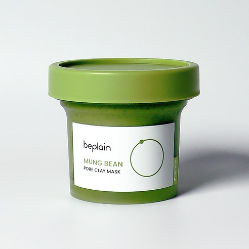 모공을 위한 녹색의 힘: 비플레인 녹두 모공 클레이 팩