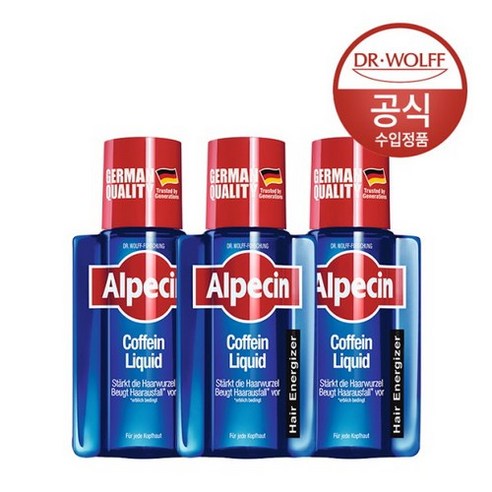 알페신 카페인 리퀴드 모발 토닉, 15개, 200ml