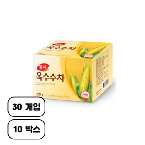 동서 옥수수차 티백, 10g, 30개입, 1개