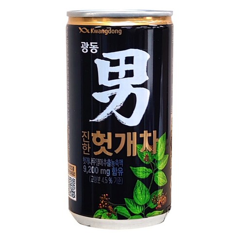 광동제약 광동 힘찬하루 헛개차 180ml