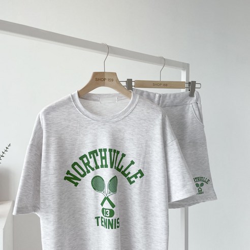 코트 위를 빛낼 스타일, 샵159 여성용 테니스 트레이닝복 세트