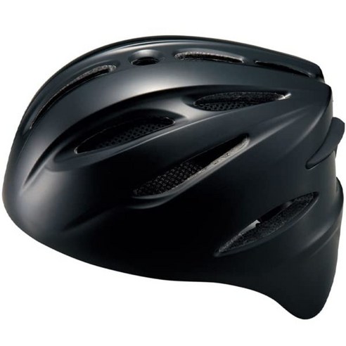 ZETT 제트 BHL40R 야구 소프트 포수 헬멧 - 블랙