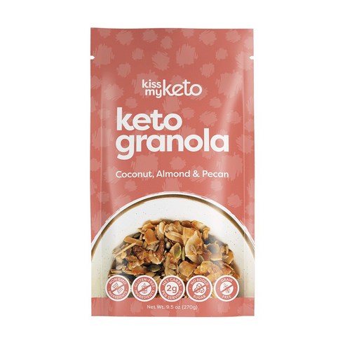 키스마이키토 그래놀라 270g 글루텐 프리, 1개, 코코넛 + 아몬드 + 피칸(Coconut + Almond + Pecan)