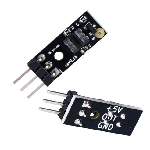 3D 프린터 부품 IR 센서 I3 MK3 필라멘트 센서 MK3S MK2.5S 업그레이드 MK2.5 / MK3 탐지 필라멘트 클린 노즐 2pcs, 하나, 보여진 바와 같이