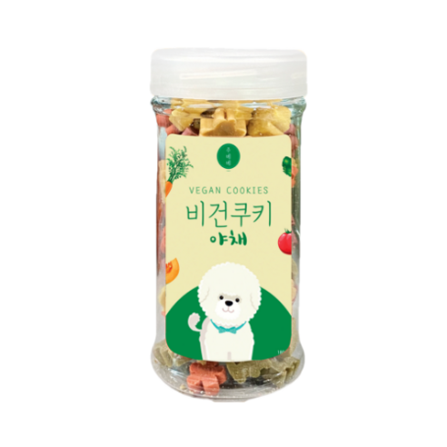 우리 댕댕이를 위한 건강한 선택, 야채 가득 비건 트릿 쿠키