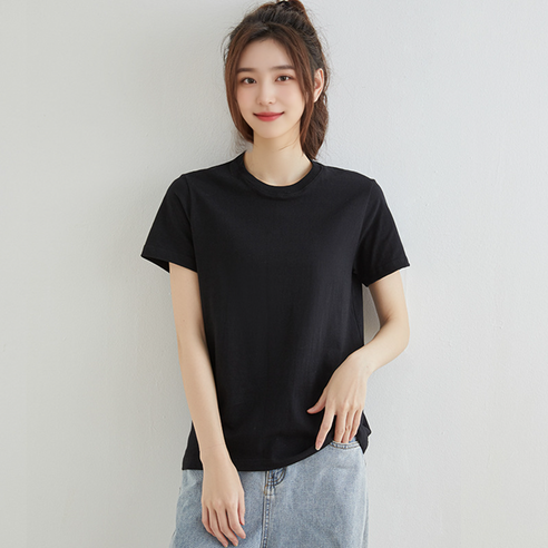 루루바이 여성 반팔티 2장 세트: 여름철 편안함과 세련미의 필수품