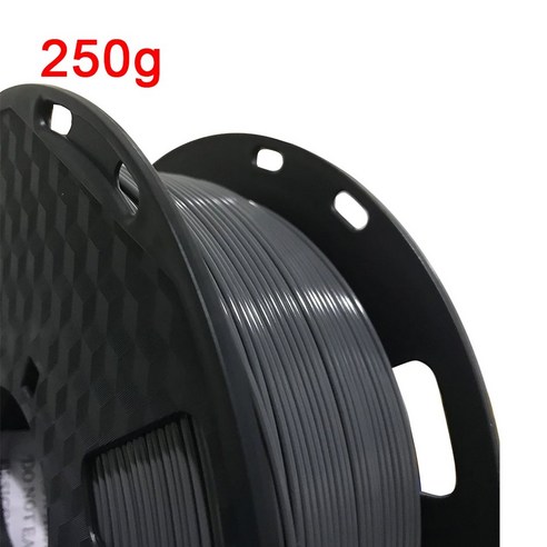 3D 프린터 소모품 필라멘트 3D 프린터 필라멘트 PETG 1.75mm 승화 플라스틱 대리석 반투명 녹색 검정 빨강, 31 다크 그레이 - 250g