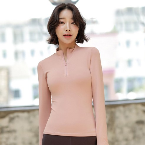 겨울철의 따뜻한 동반자: 레차카 여성 긴소매 상의 겨울요가복