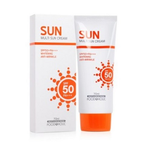 푸드어홀릭 멀티 선 크림 SPF50 PA+++, 70ml, 7개