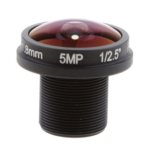 보안 렌즈 1.8mm 5MP 카메라 어안 렌즈 와이드 앵글, 설명, 그림, 설명