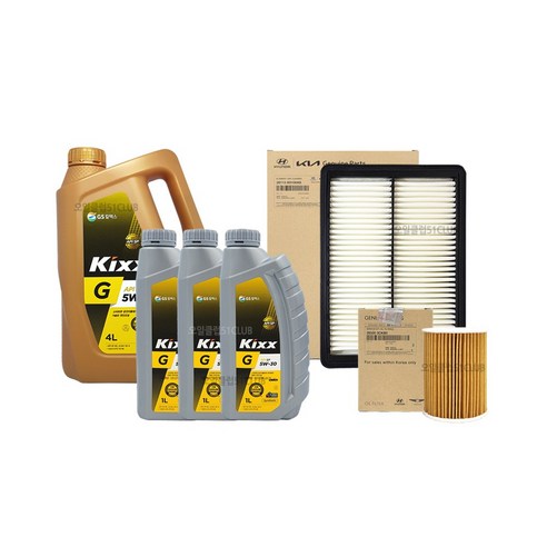 더뉴팰리세이드 3.8가솔린 킥스G(7L) 엔진오일세트