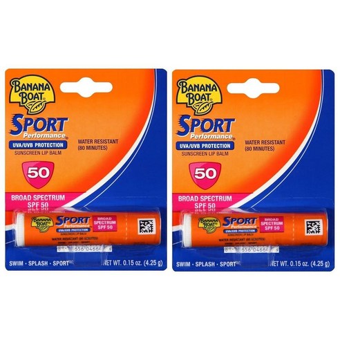 Banana Boat Sport SPF 50 자외선 차단 립밤 바나나보트