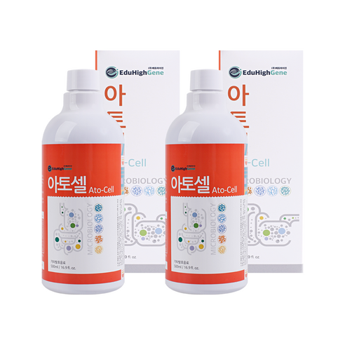 중앙미생물 연구소 아토셀 500ml, 500ml, 2개 - 기타건강즙 | 쿠팡